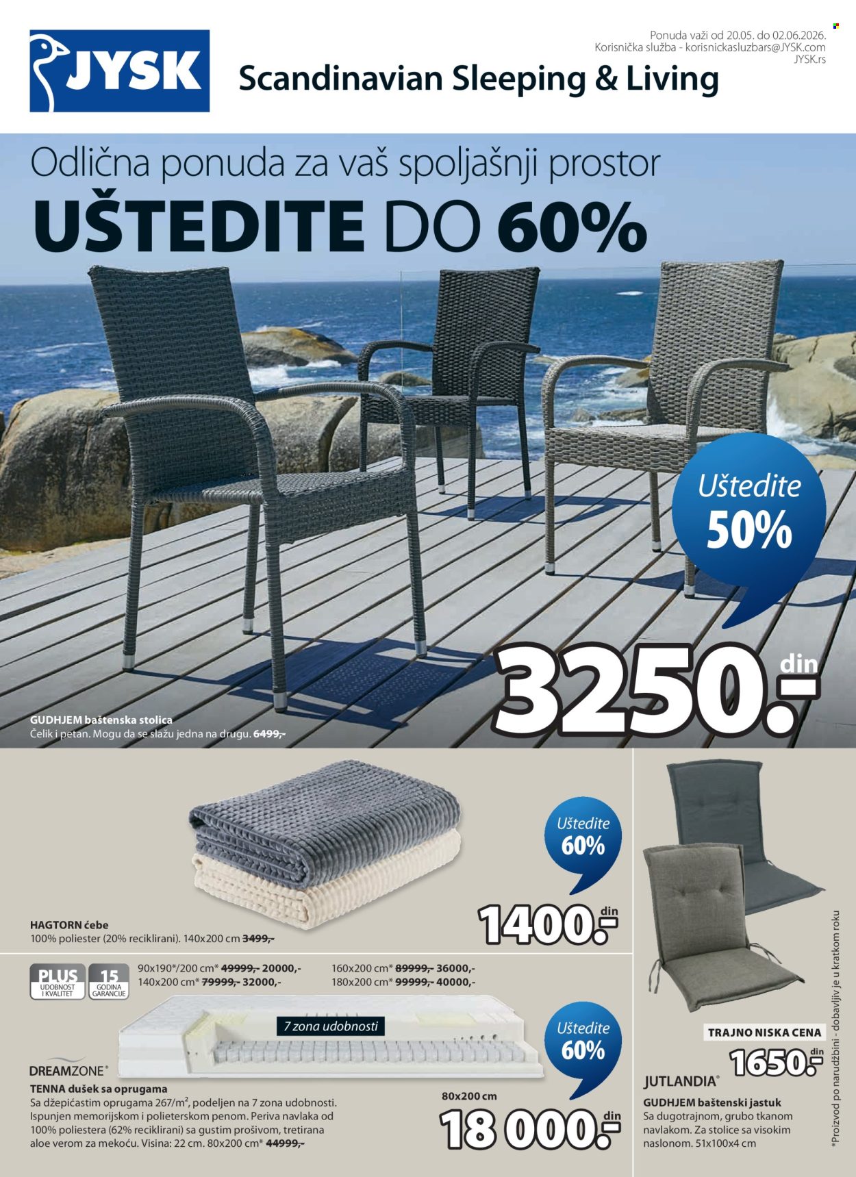 JYSK katalog - 20.05.2026 - 02.06.2026. Stranica 2
