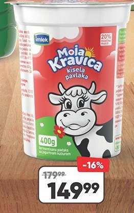 MOJA KRAVICA KISELA PAVLAKA