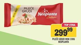 Pileće Grudi Mini 330g Neoplanta