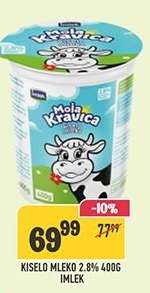 Kiselo Mleko 2.8% 400g Imlek