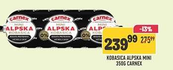 Kobasica Alpska Mini 350g Carnex