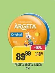 Pašteta Argeta Junior 95g