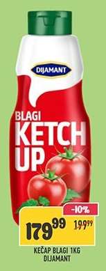 Kečap Blagi 1kg Dijamant