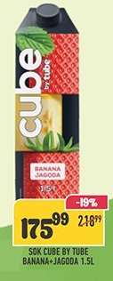 Sok Cube by Tube Banana + Jagoda 1.5L