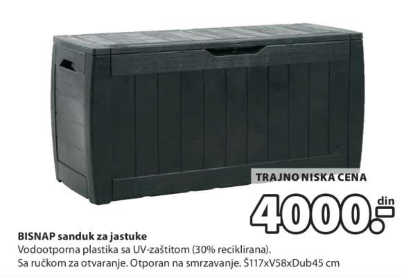 BISNAP SANDUK ZA JASTUKE
