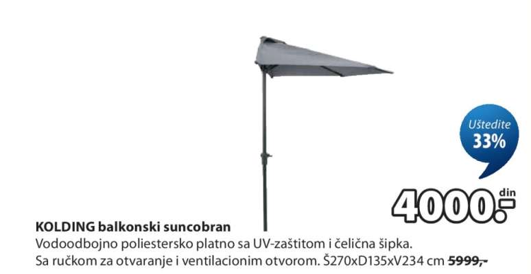 KOLDING BALKONSKI SUNCOBRAN