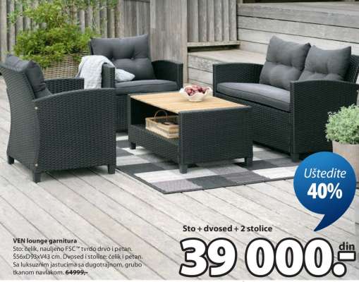 VEN lounge garnitura