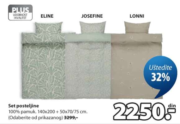 SET POSTELJINE