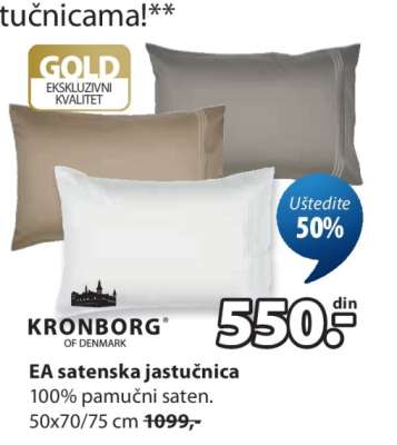 EA Satenska Jastučnica