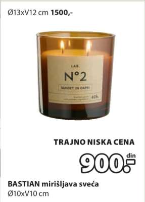 BASTIAN mirišljava sveća