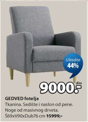 GEDVED FOTELJA