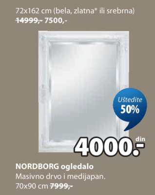 NORDBORG OGLEDALO