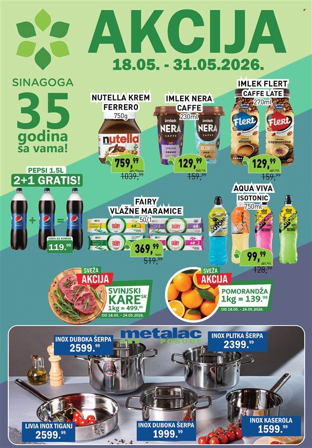 Sinagoga katalog - 18.05.2026 - 31.05.2026. Stranica 1