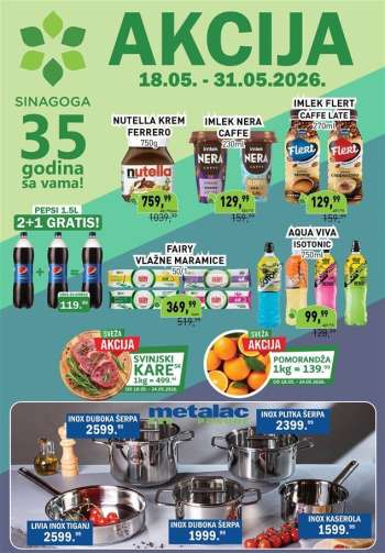Sinagoga katalog - 18.05.2026 - 31.05.2026.