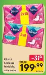 Uložci Libresse Invisible, više vrsta