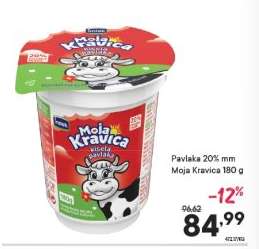 Pavlaka 20% mm Moja Kravica 180 g