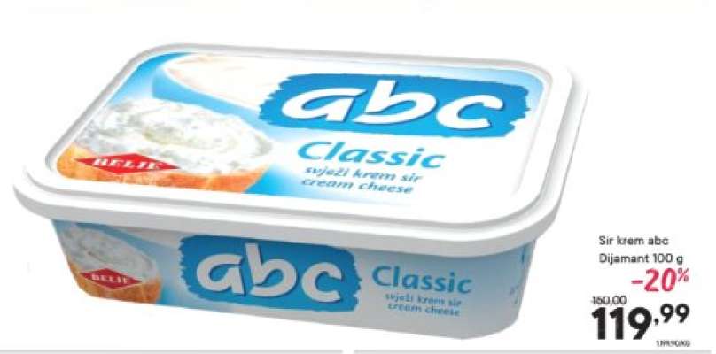 Sir krem Abc