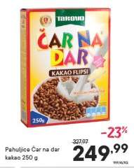 Pahuljice Čar na dar kakao 250 g