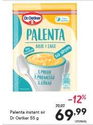 Palenta instant sir Dr. Oetker 55 g