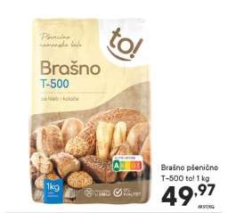 Brašno pšenično T-500 to! 1 kg