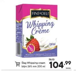 Šlag Whipping cream