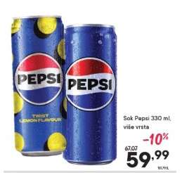 Sok Pepsi 330 ml, više vrsta