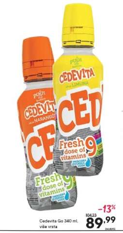 Cedevita Go 340 ml