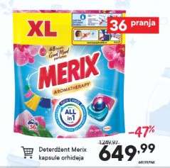 Deterdžent Merix kapsule orhideja