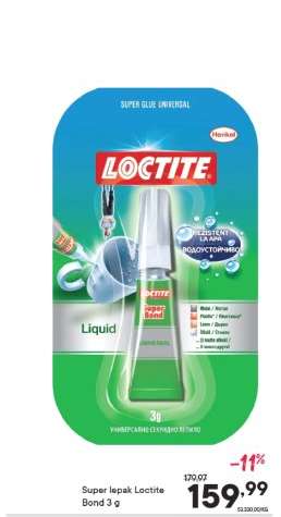 Super lepak Loctite Bond 3 g