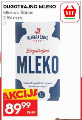 DUGOTRAJNO MLEKO