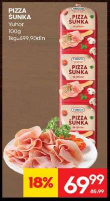 PIZZA ŠUNKA