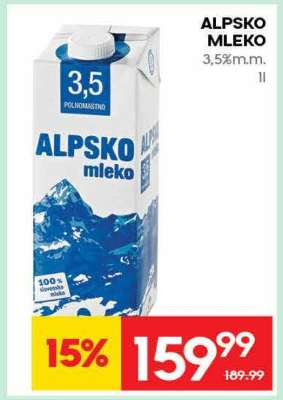 Alpsko mleko