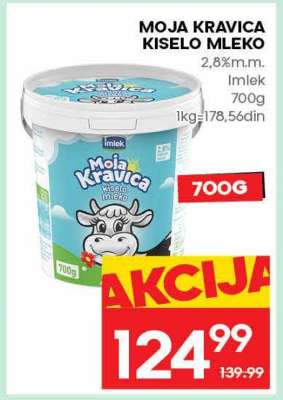 MOJA KRAVICA KISELO MLEKO