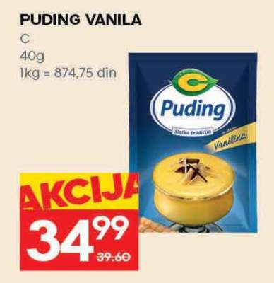 PUDING VANILA