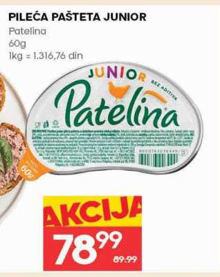 PILEĆA PAŠTETA JUNIOR