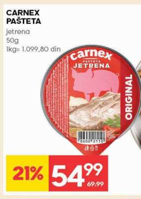 CARNEX PAŠTETA