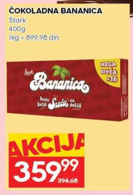 ČOKOLADNA BANANICA