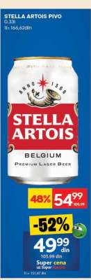 Stella Artois pivo