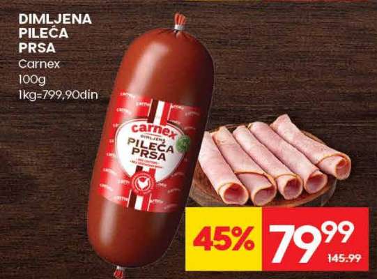 DIMLJENA PILEĆA PRSA