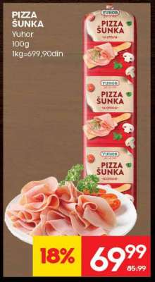 PIZZA ŠUNKA