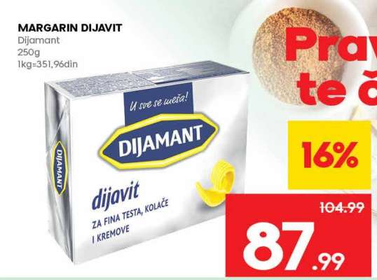 MARGARIN DIJAVIT