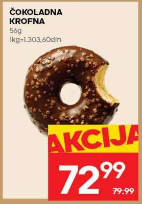 ČOKOLADNA KROFNA