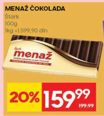 Menaž čokolada