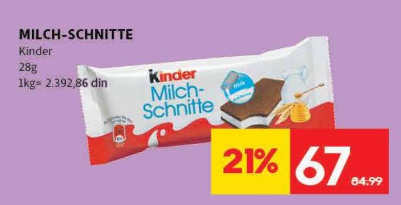 MILCH-SCHNITTE