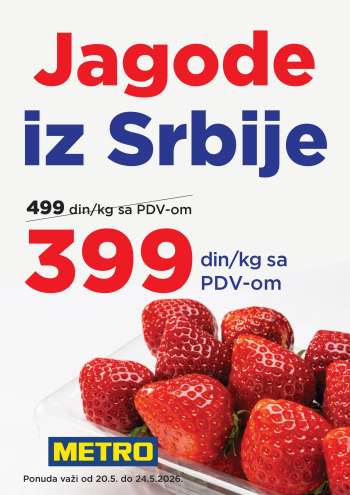 Metro katalog - 20.05.2026 - 24.05.2026.