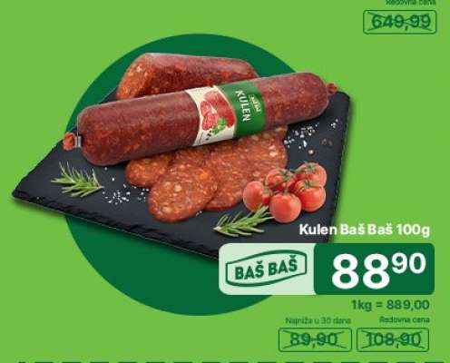 Kulen Baš Baš 100g