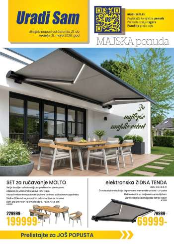 Uradi Sam katalog - 21.05.2026 - 31.05.2026.