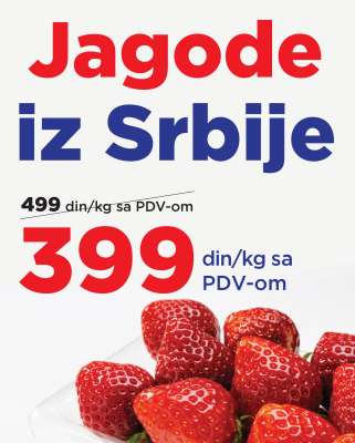 Jagode iz Srbije