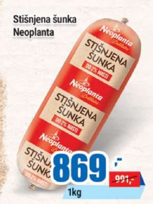 Stišnjena šunka Neoplanta