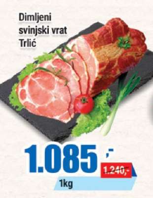 Dimljeni svinjski vrat Trlić